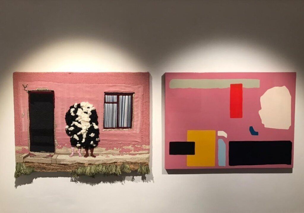Binding Together and Pulled Pink, Everard Read Gallery, Cape Town